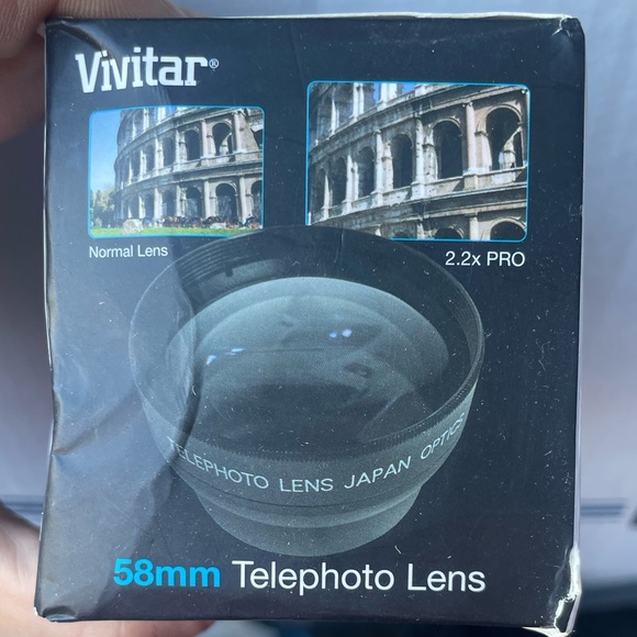 2.2x Telephoto Conversion Lens for Canon EOS Rebel - Picture 2 of 2